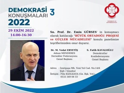 Demokrasi Konuşmaları - Prof. Dr. Emin Gürses